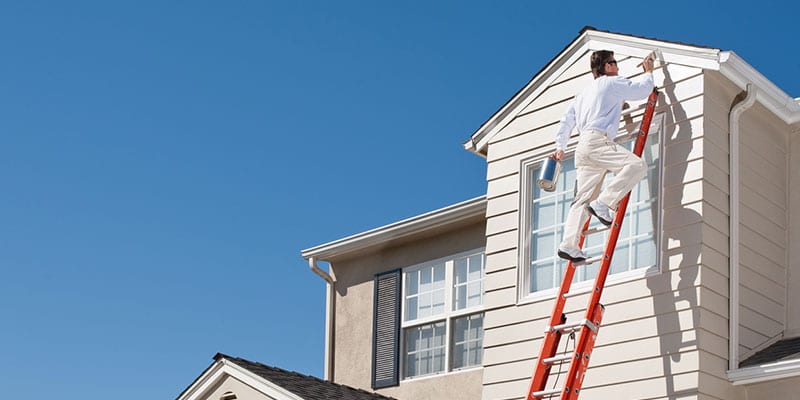 hiring professionals for exterior painting